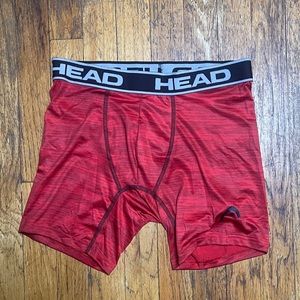 Red HEAD men’s athletic boxer briefs